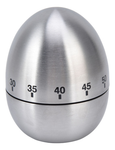 Temporizador Mecánico Egg Kitchen De Acero Inoxidable