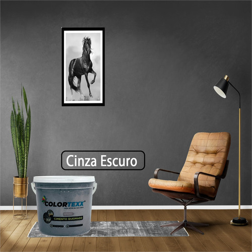 Cemento quemado Colortexx de 3 kg, varios colores: color gris oscuro