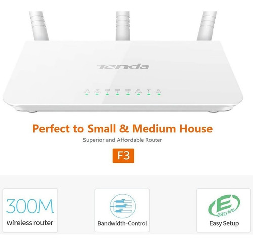 Access Point Ruteador Router Tenda F3 (Usado)