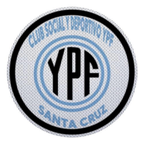 Parche Circular 7,5cm Club Ypf Santa Cruz