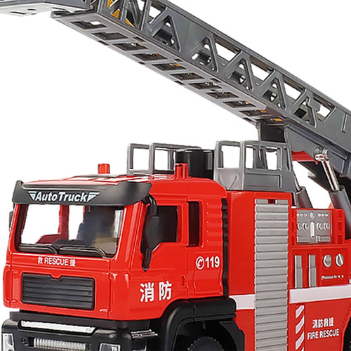 Camión De Escala 1/50, Vehículo Accionado Por Fricción,