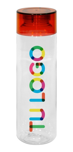 50 Botellas Deportiva Personalizada Con Logo Full Color