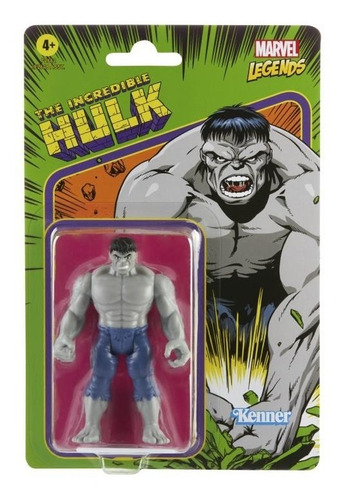 Marvel Legends Retro Collection Grey Hulk Hasbro (Usado)
