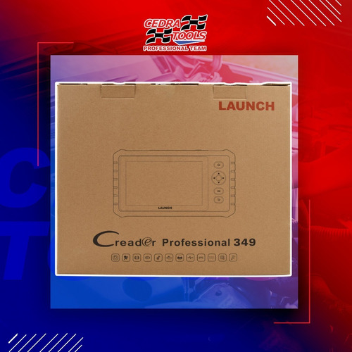 Imagen 4 de 6 de Escaner Automotriz Crp349 De Launch Creader