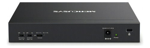 Switch Poe Mercusys Ms110p, 10 Puertos Fast Ethernet, 65w