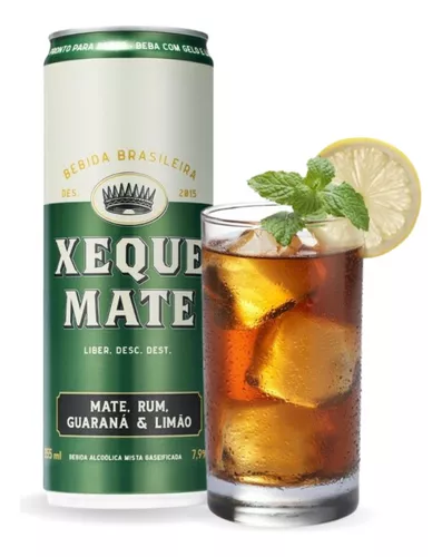 Kit 12 Bebida Mista Xeque Mate Draft Rum - 473ml em Promoção na