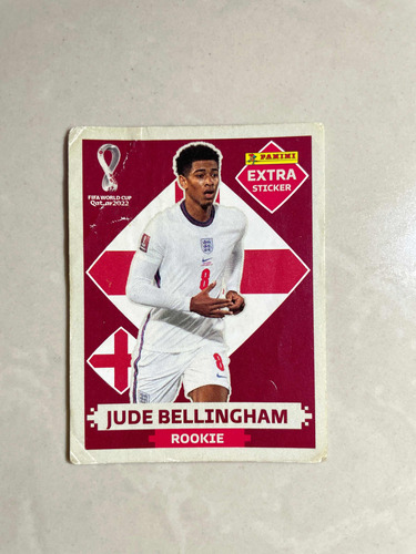 Barajita De Jude Bellingham Mundial 2022 Extra Sticker