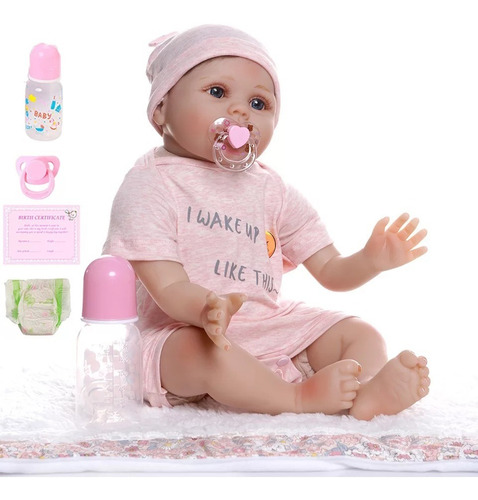 Bebe Muñeca Real De Silicona 48cm + Envio