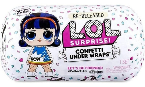 Lol Surprise Confetti Under Wraps Muñeca Cápsula 571469