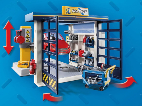 Taller De Reparación De Automóviles Playmobil 70202 153 Pzas