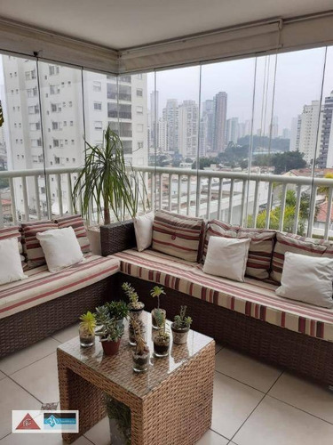 Imagem 18 de 30 de Apartamento Com 3 Dormitórios À Venda, 137 M² Por R$ 1.250.000,00 - Água Rasa - São Paulo/sp - Ap6206