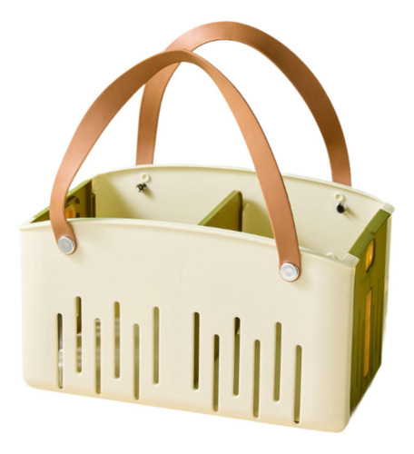 Canasta De Organizador De Tote Shower, Organizador De Verde