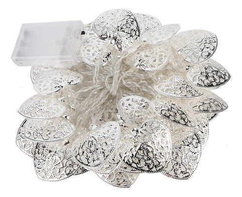 Cadena De 2,5 M Con Forma De Corazón De Amor, 20 Led, Para N