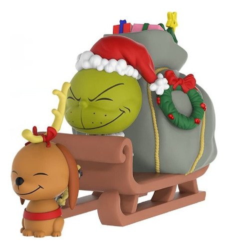 Funko Dorbz Ridez: El Grinch - Max En Trineo De Colección Vi