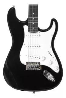 Mccartney Stbk Guitarra Eléctrica Stratocaster Tipo Fender Color Negro Orientación De La Mano Diestro