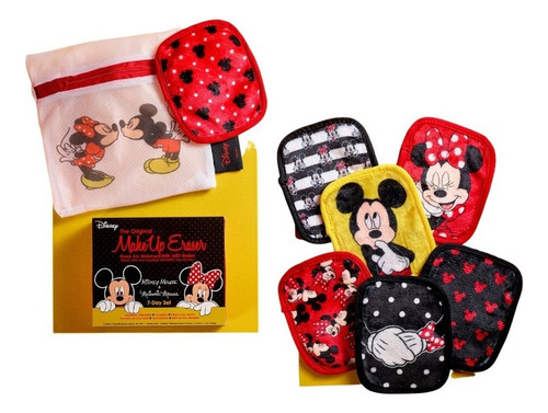 7 Toallitas Desmaquillantes Makeup Eraser Mickey & Minnie