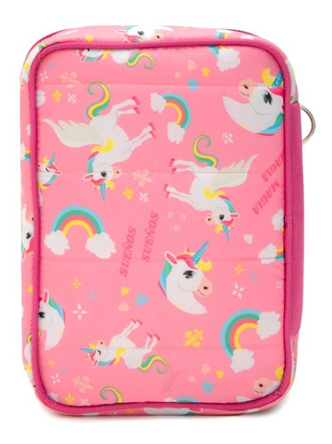 Imagen 9 de 10 de Cartuchera Xl Unicornios