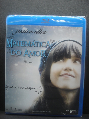 Blu Ray Matemática Do Amor - Jessica Alba - Original Novo 