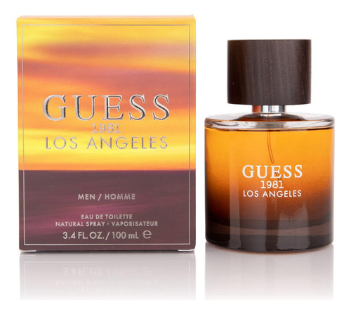 Perfume Caballero Guess 1981 Los Angeles 100 Ml Edt Original