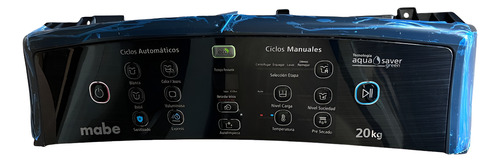 Panel Control Sin Tarjeta Para Lavadora Mabe Ww01l01871
