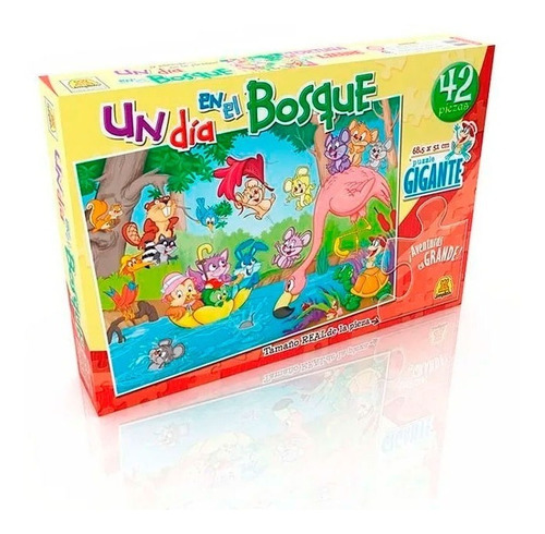 Puzzle Gigante Un Dia En El Bosque 276 