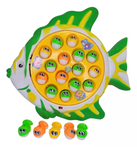 Brinquedo Jogo Joguinho Infantil Pega Pesca Peixe Peixinhos