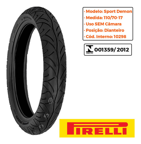 Par Pneu Kawasaki Z300 110-70-17 + 140-70-17 Pirelli