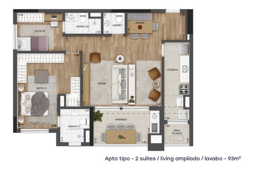 Imagem 28 de 29 de Apartamentos 3 Suítes Com 2 Vagas De Garagem No São Francisco