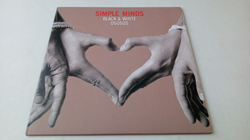 Lp Simple Minds - Black & White 050505 - Vinilo Color Ex Est