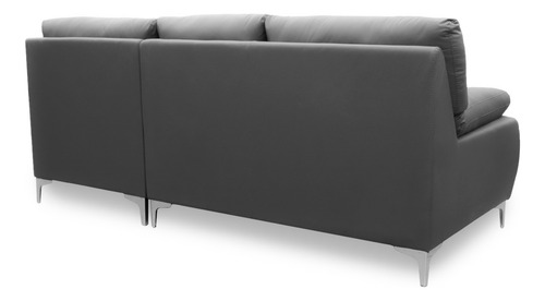 Sala De Piel - Isabela - Esquinera - Sofa Y Chaise Derecho