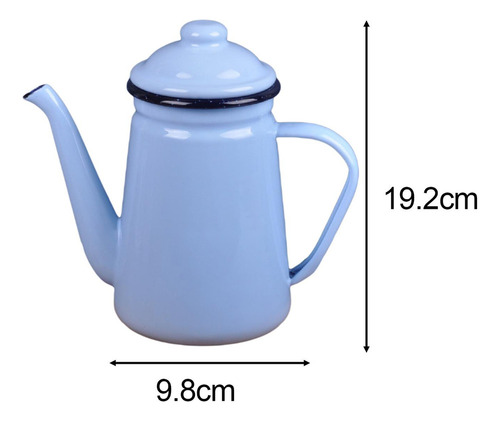 Cafetera Esmaltada De 1,1 L, Tetera Para Cocina, Tetera,.