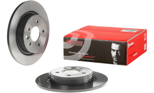 Par Discos Brembo Volvo C30 T5 Inspiration 2008-2009 Trasero