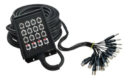 Cable Multipar 40mtr 12x4 Canales Mekse Todoaudio Chile
