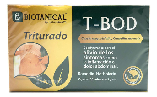 Imagen 1 de 2 de T- Bod (body Slim Té) 30 Sobres Original Natural Health