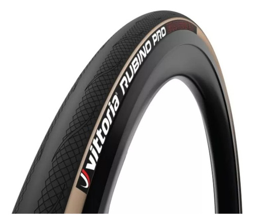 Vittoria Rubino Pro Bici Ruta 700x25 28 Ocre Beige Sportpoli