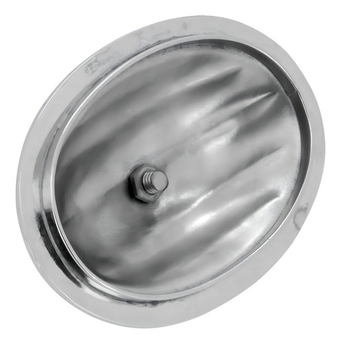 Joyero Home&co Amne de metal plateado, 9 x 10 x 8 cm