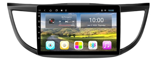 Autoestéreo 2+32g Carplay Cámara Para Honda Crv 2012-2016