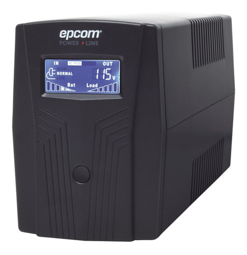 Imagen 2 de 4 de UPS Epcom EPU850LCD 850VA entrada y salida de 100V - 110V - 120V negro