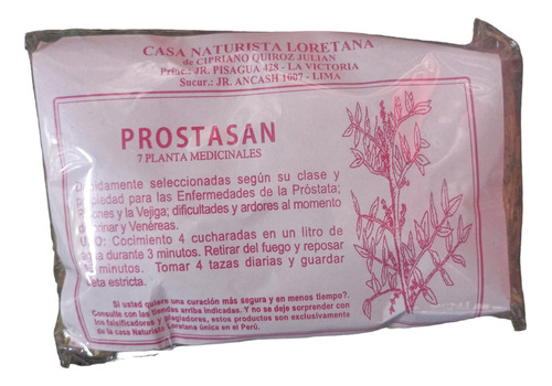 Hierba Prostasan 85gr C/u .pack De 2 Paquetes 7 Plantas Medi