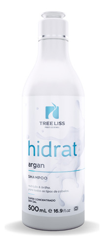 Shampoo Hidrat Óleo De Argan Uso Diário 500ml Tree Liss