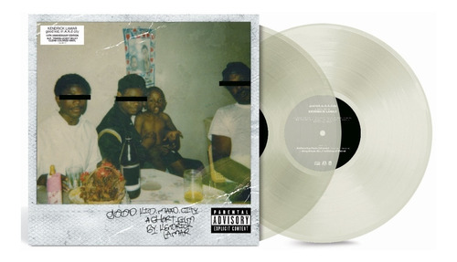 Kendrick Lamar Good Kid M.a.a.d City 2 Lp Clear Vinyl