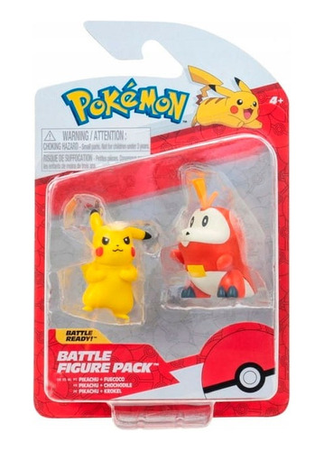 Pokémon Pack Figura De Batalla -battle Ready - Vamos A Jugar