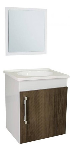 Anitorio Mueble Fit Nogal De Mdf Poliuretano Gt-f40bn