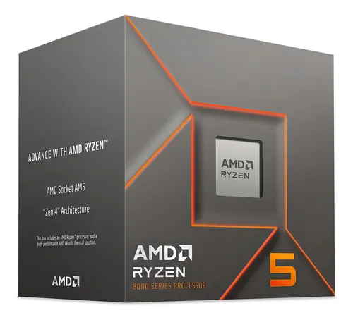 Procesador Amd Ryzen 5 8400f 4.7ghz Am5