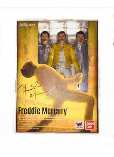 Sh Figuarts Freddie Mercury Bandai Sellado Sin Detalles (Reacondicionado)