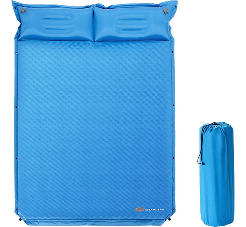 Colchoneta De Dormir De Espuma Autoinflable Con Almohada, Co