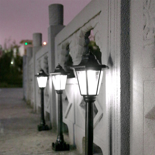 Luz Solar Al Aire Libre Palacio De Césped Luz De Jardín