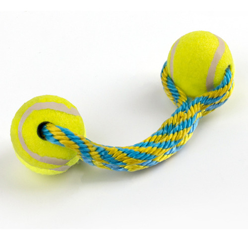 Juguete Para Perro Pelotas Con Cuerda/ Pawise Color Multicolor