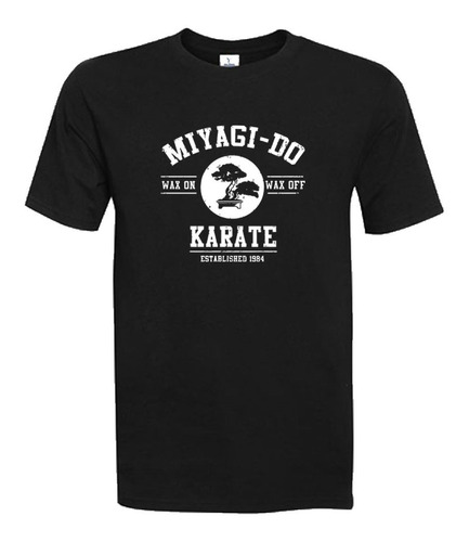 Polera Unisex Cobra Karate Gym Miyagi-do Logo