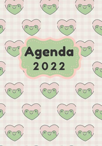 Agenda 2022: Tema Kawaii Agenda Mensual Y Semanal + Organiza